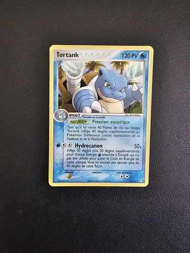 Carte pokémon rare - rare, tortank