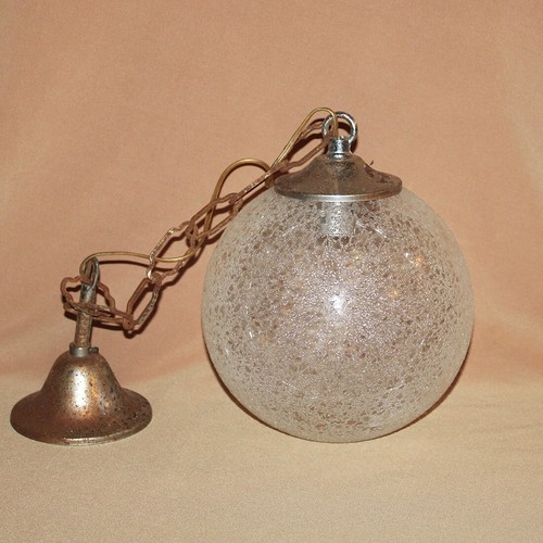 Ancien globe suspension en - globe, /