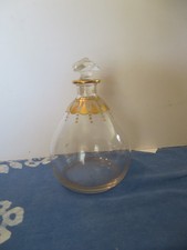 ancien flacon en cristal à