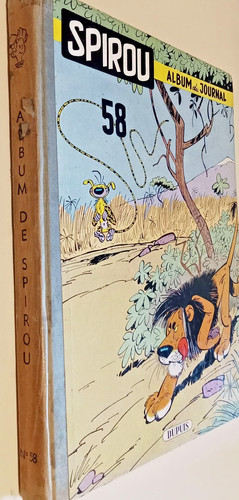 Spirou recueil 58 de 1956 - spirou,