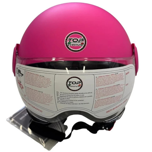 Casque jet scooter moto
