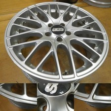 BBS CS002 Wheels 18 inch 8J +40 PCD112 5H set of 4 Used