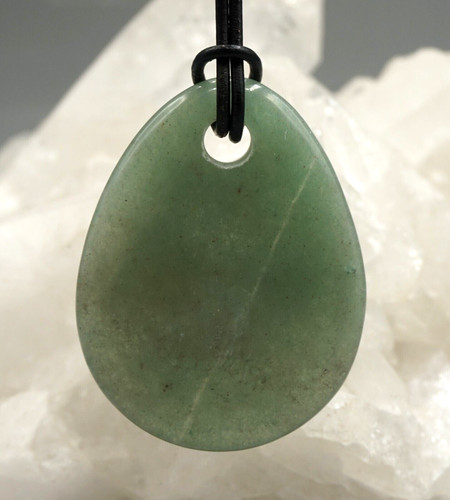 Aventurine grand pendentif - aventurine,