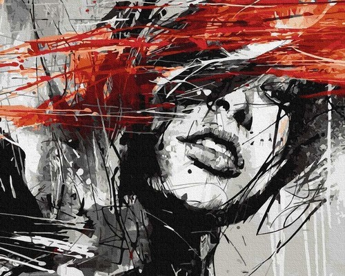 Peinture par numéros sans