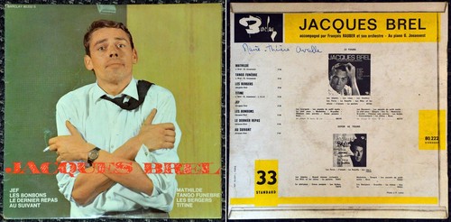 33t 25cm jacques brel - 33t,