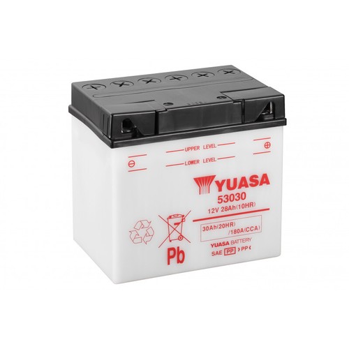Batterie moto yuasa - 53030, 12v