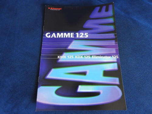 Catalogue kawasaki gamme 125 - ,