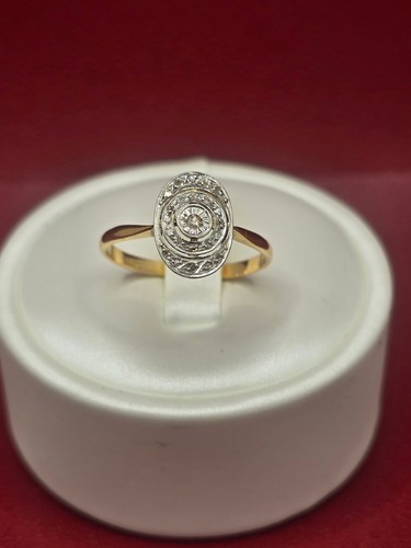 Bague ancienne jaune - bague, et