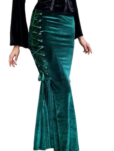 Jupe maxi corsage velours - jupe,