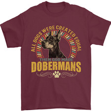 A Dobermans Chien T-Shirt 100% Coton