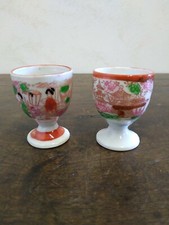 Antique Hand Painted Japanese Cupboards