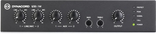 Dynacord u30 watt mixer - u30:1m, 30-watt