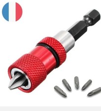 PORTE EMBOUT DE VISSAGE MAGNETIQUE REGLABLE EN PROFONDEUR VISSEUSE PLACO 