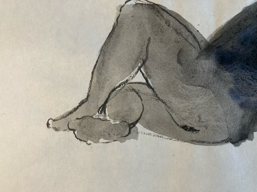 Beau dessin crayon - beau, aquarelle