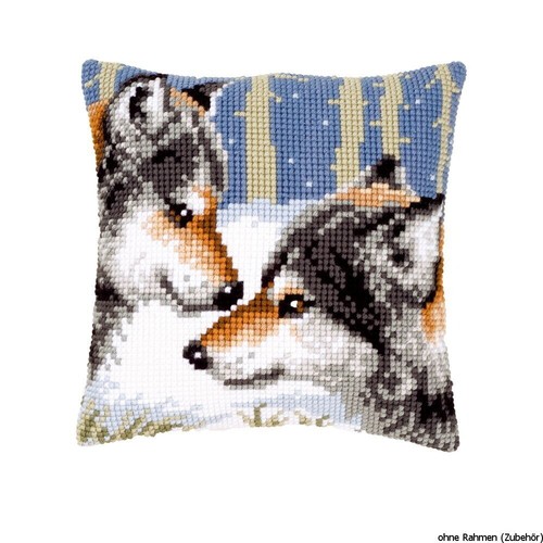 Coussin vervaco point croix - vervaco,