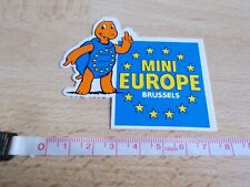 MINI EUROPE Amusement Park Sticker - Brussels