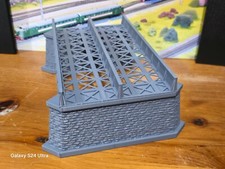 Pont En Fer À Double Voie HO