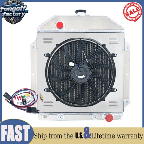 Row radiator shroud fan fit - fan,