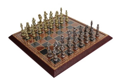 Jeu échecs métal italfama - jeu, d'Échecs
