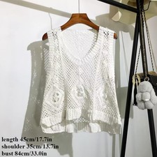 Gilet Tricoté Femme Losange