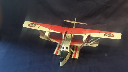 Avion hydravion biplan - hydravion,