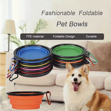 Bol de Voyage Pliable pour Chien Chat – Gamelle Portable Silicone Antidérapante