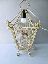 lustre suspension, forme cage