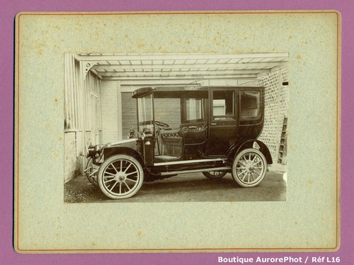Photo originale sur carton - originale,