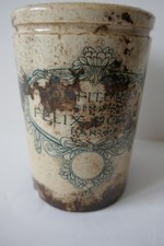 Ancien pot a confiture Felix