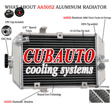 Aluminium Radiateur Pour Yamaha Raptor 660R YFM660R 2001-2005 ATV 2005 2004 2002