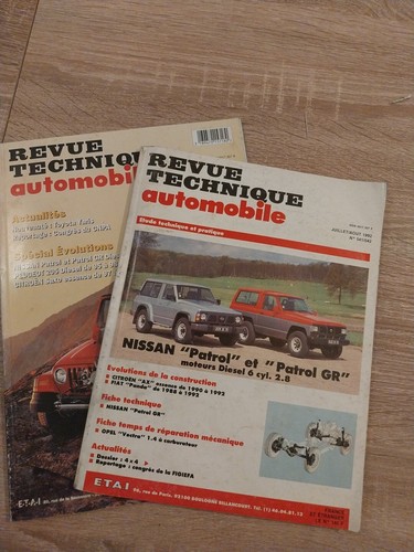 Revue technique nissan patrol - revue,