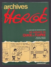 HERGE . ARCHIVES N°2 . QUICK