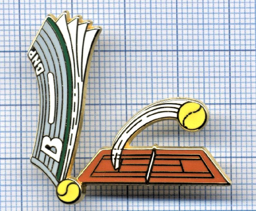 Pin tennis arthus bertrand - pin's,