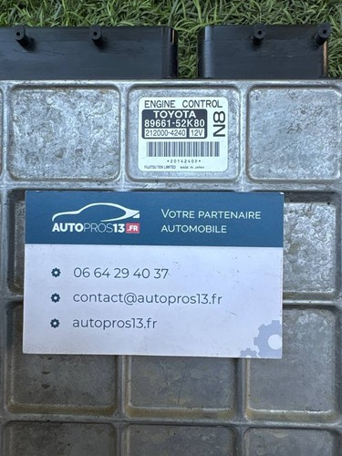 Calculateur moteur toyota - calculateur,