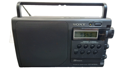 Sony icf m760sl - sony, icf-m760sl