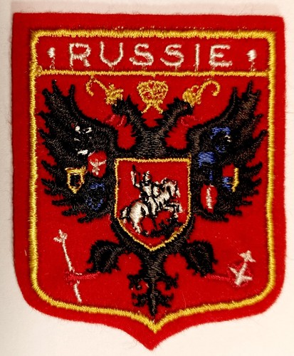 écusson russie feutrine - Écusson,
