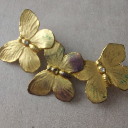 Ancienne broche décor