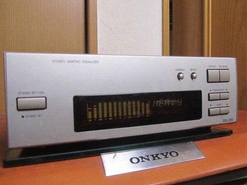 Onkyo 205 stereo graphic - onkyo, eq-205