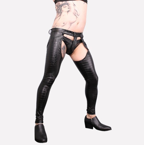 Sexy hommes gay faux latex - sexy,