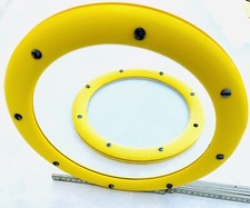 LOT DE DEUX HUBLOTS INDUSTRIELS ANCIENS EN VERRE