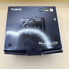 Canon PowerShot G15 Kompaktkamera With 2 Batteries 