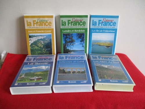 Cassettes vhs j - 6, j'aime