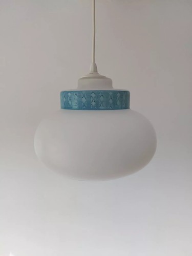 Suspension opaline satiné - suspension,