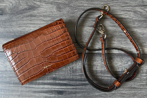 Paul smith effet croco cuir - effet,