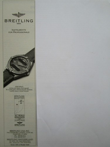 1990 pub montre - pub,