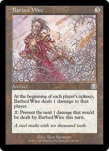 Magic mtg fil barbelé - mtg,
