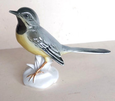 Antique Vintage Karl Ens Bird Saxon Porcelain Green Brand