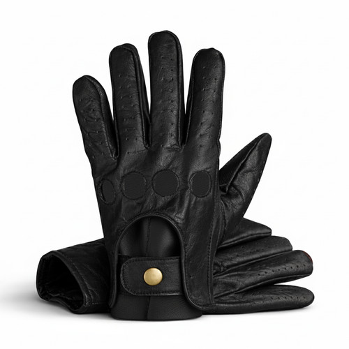 Gant conduite cuir de - en,