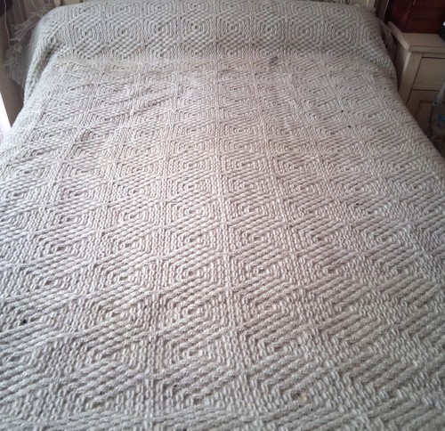 Couverture dessus lit vintage - couverture/dessus, lit/vintage
