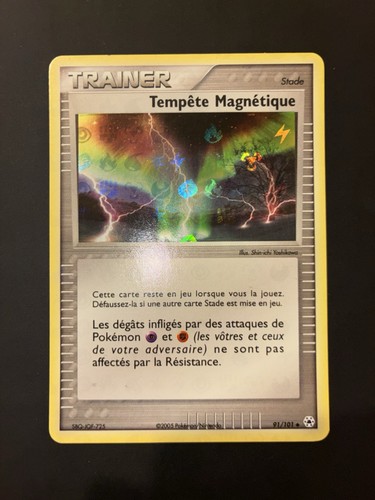 Carte pokémon tempête - carte,